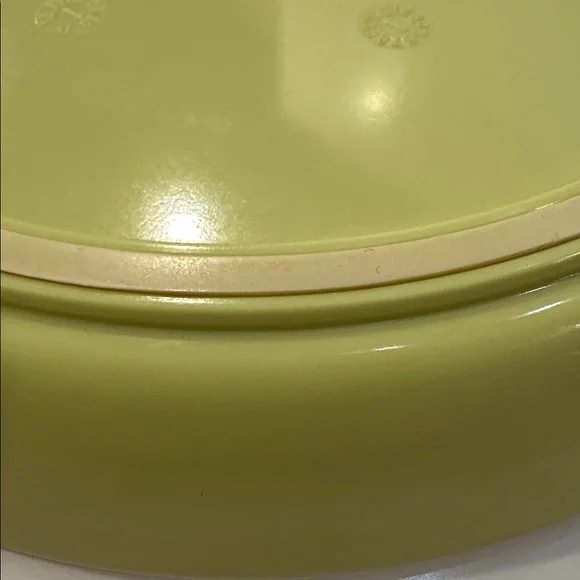 IKEA Fabler Collection Children’s Green Blue Round Plate Rubber rim Mouse - Picture 5 of 5